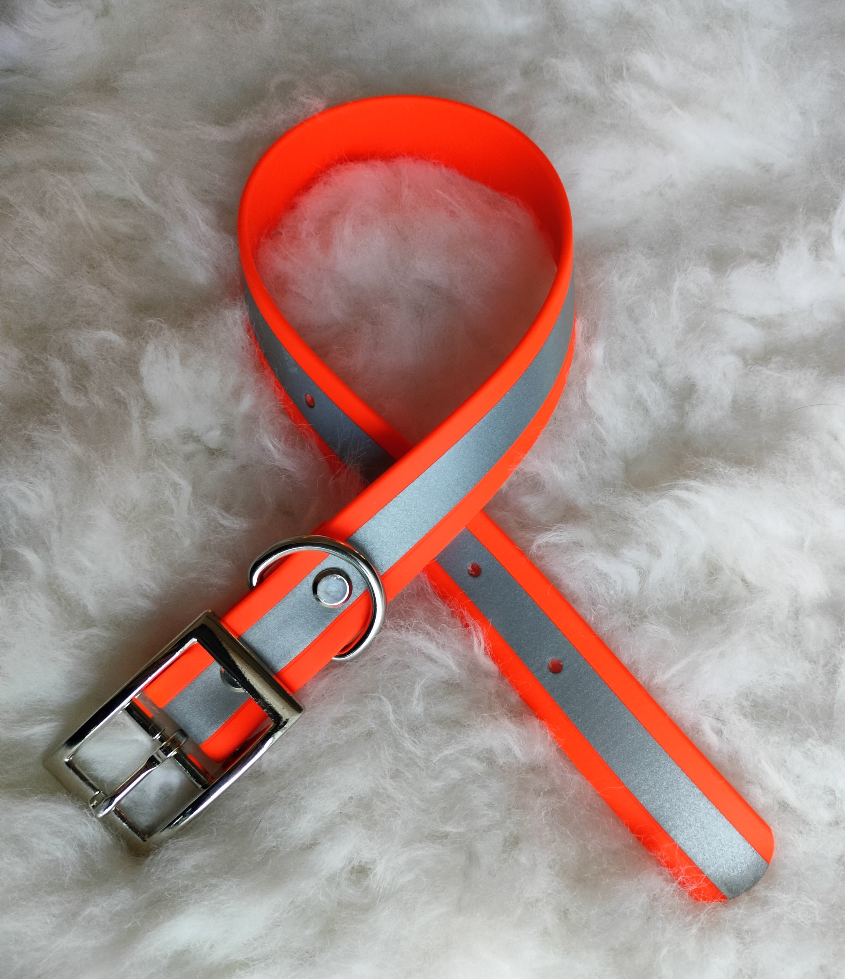 25mm Biothane®-solkipanta heijastava