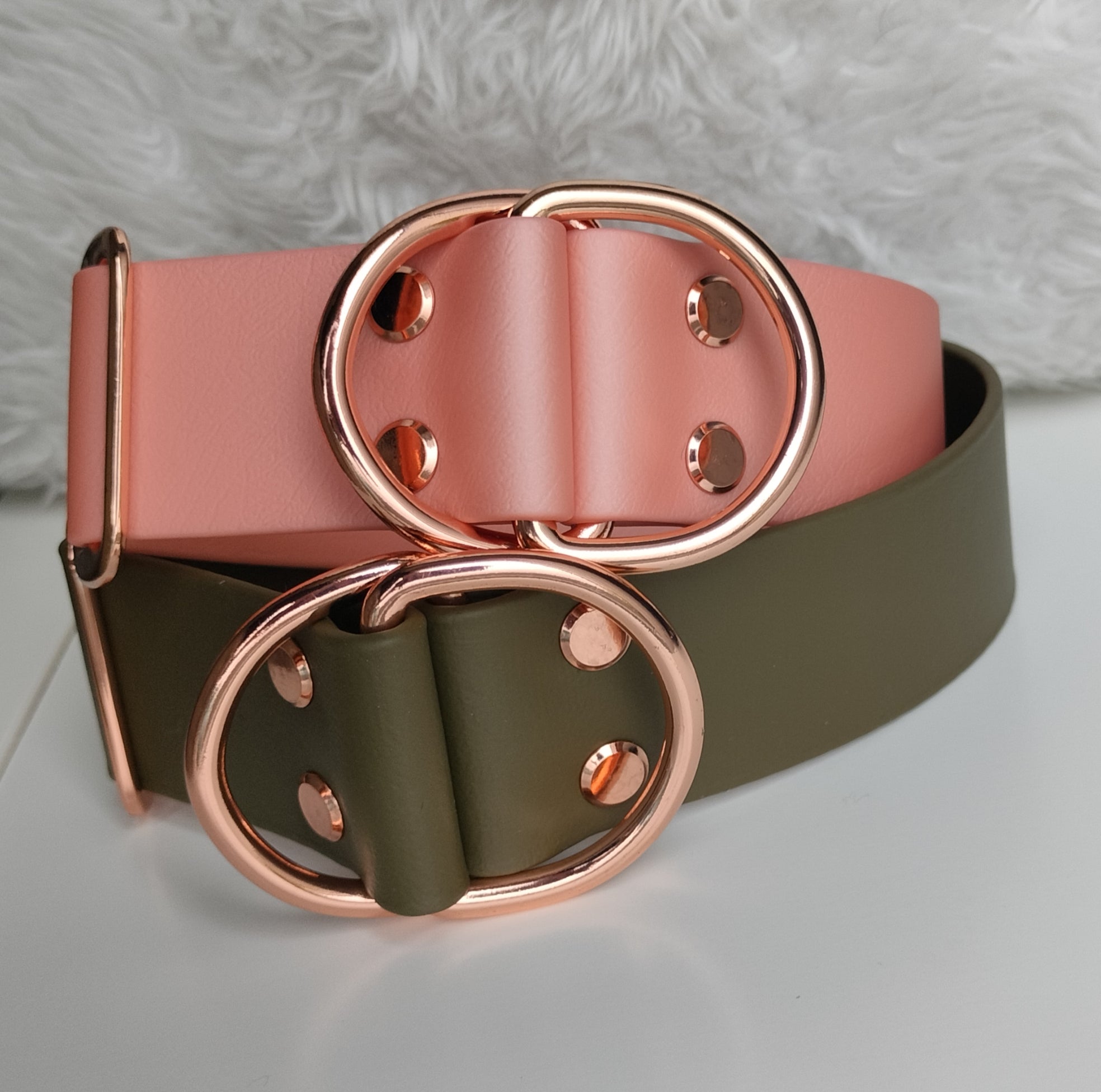 38mm Biothane®-panta puolikiristyvä