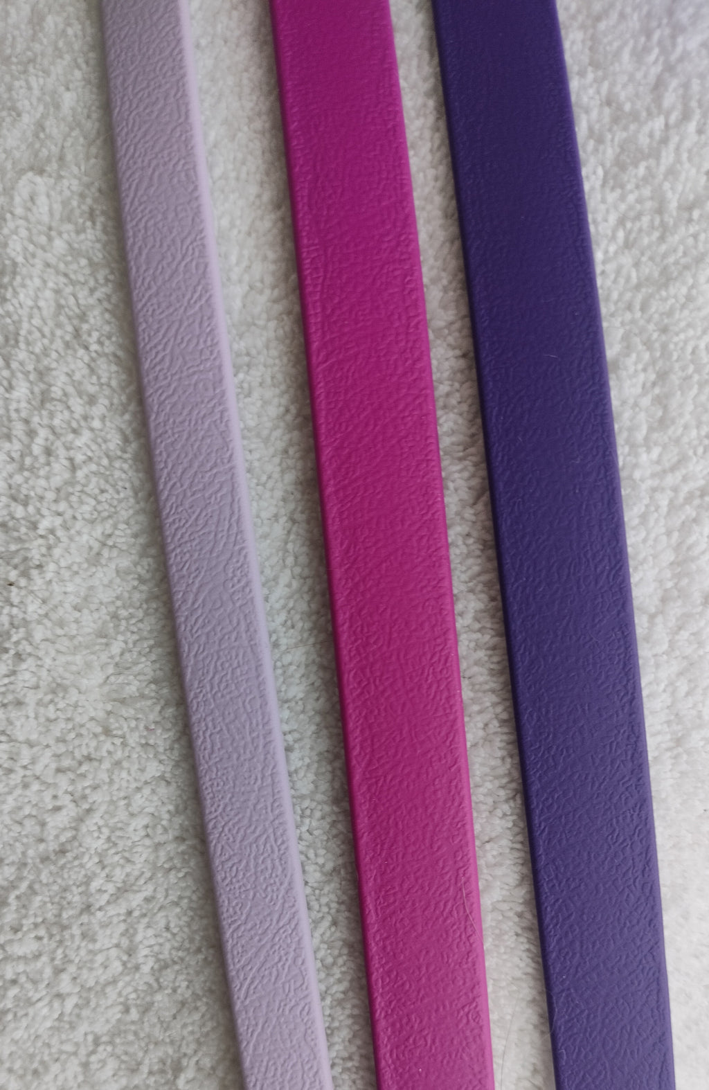 Biothane laventeli, magenta ja tummanvioletti