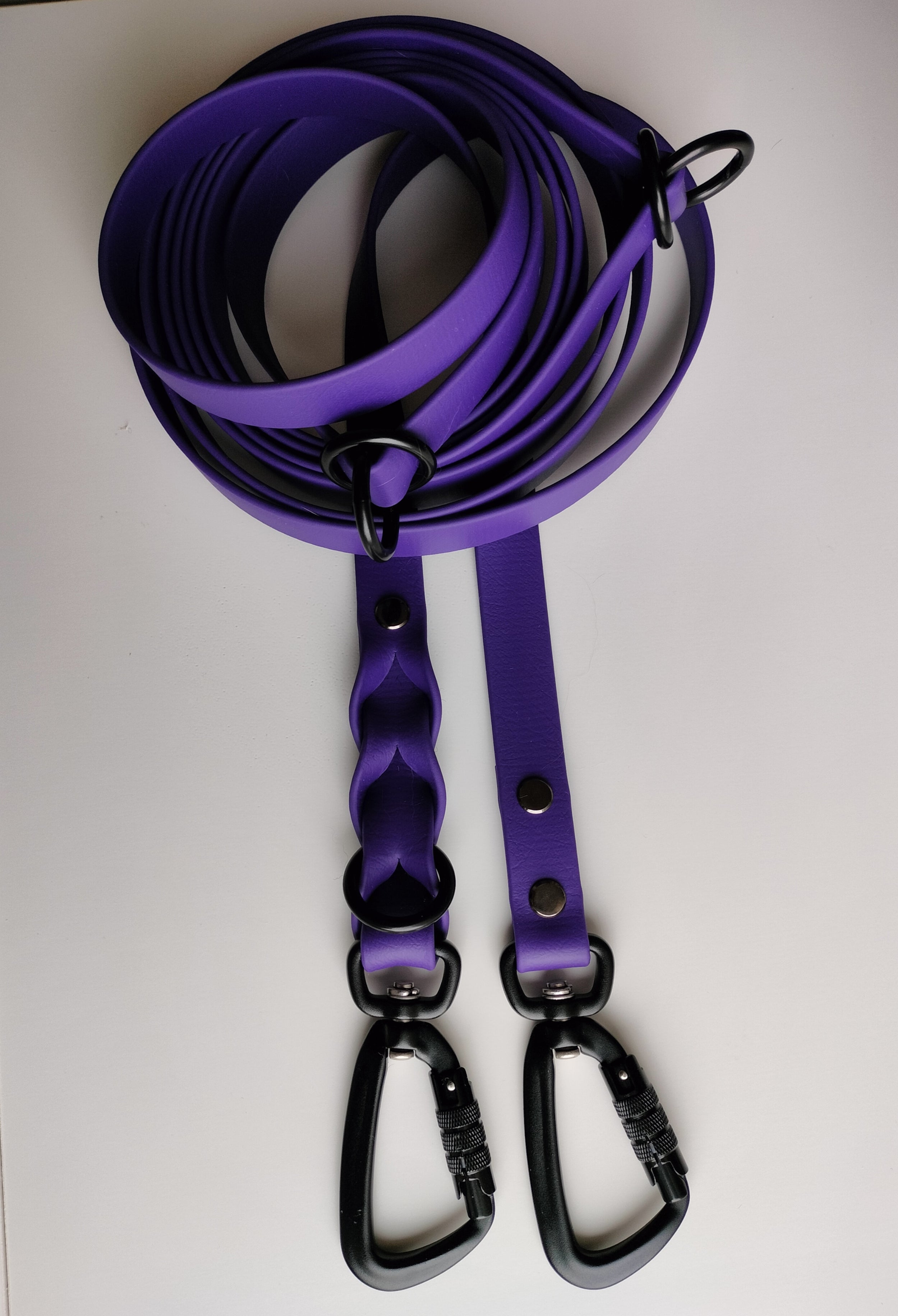 Biothane monitoimihihna tummanvioletti 19mm