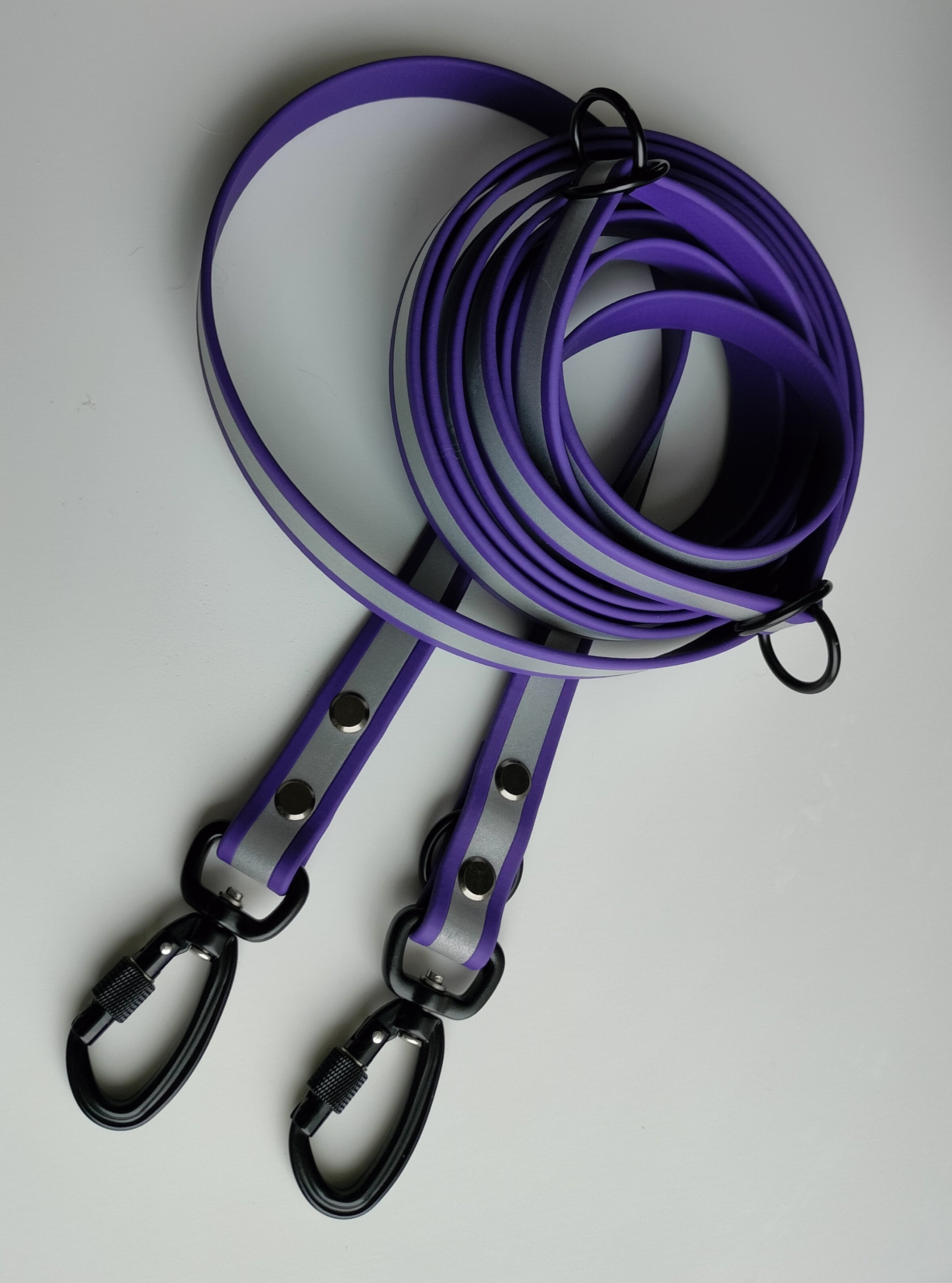 19mm heijastava Biothane®-monitoimihihna