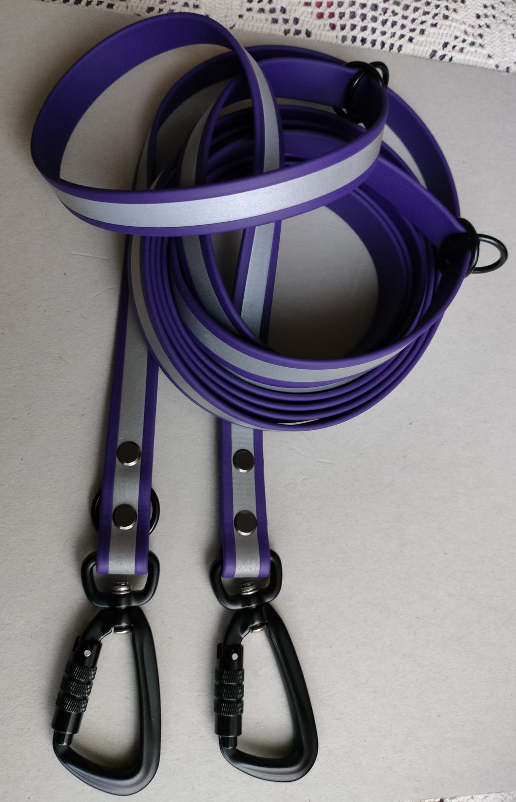 19mm heijastava Biothane®-monitoimihihna